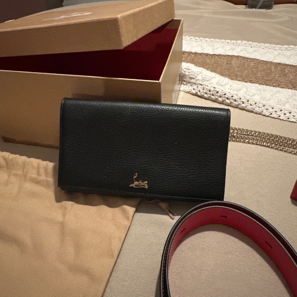Black Louboutin Clutch/ Belt Bag - Picture 1 of 5